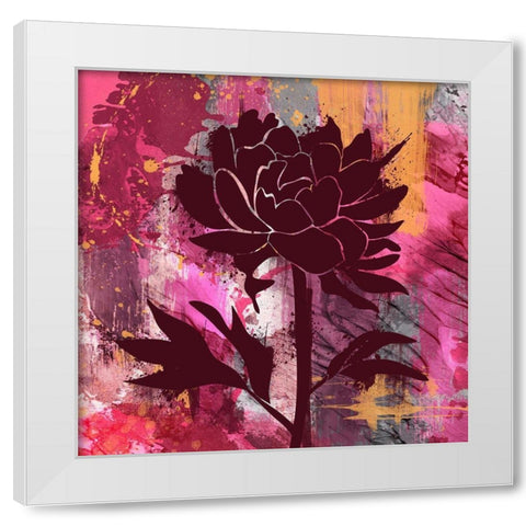 Urban Floral 2 White Modern Wood Framed Art Print by Prime, Marcus