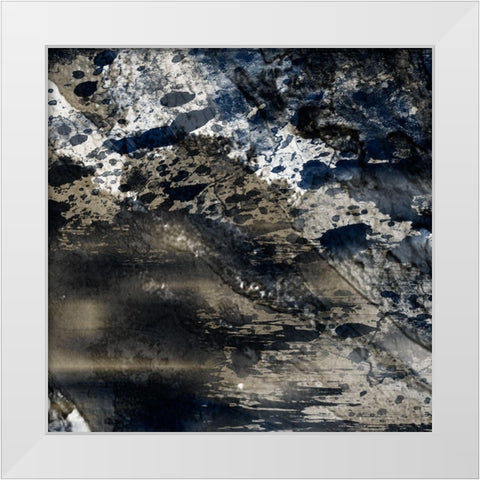 Cerulean Shimmer 2 White Modern Wood Framed Art Print by Prime, Marcus