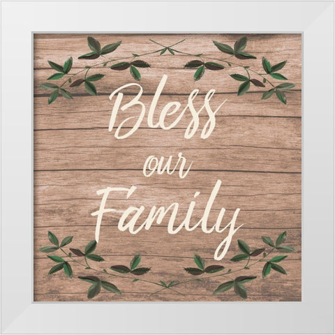 Blessed Family 1 White Modern Wood Framed Art Print by Prime, Marcus