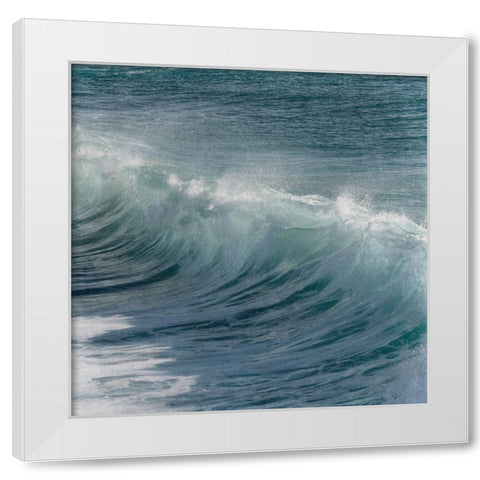 Turbulent Beauty 1 White Modern Wood Framed Art Print by Prime, Marcus