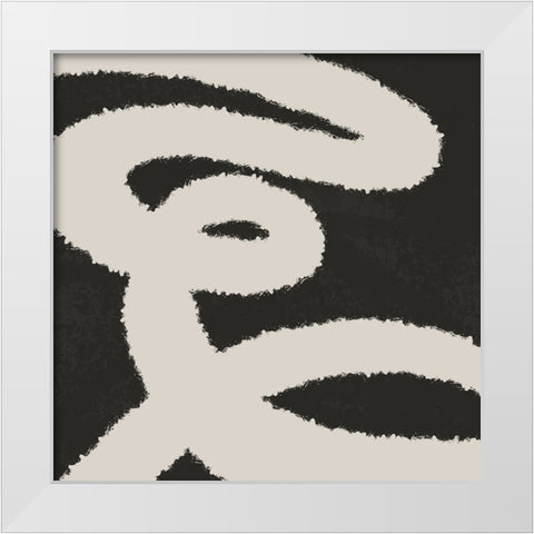 Reclining Shade 2 White Modern Wood Framed Art Print by Prime, Marcus