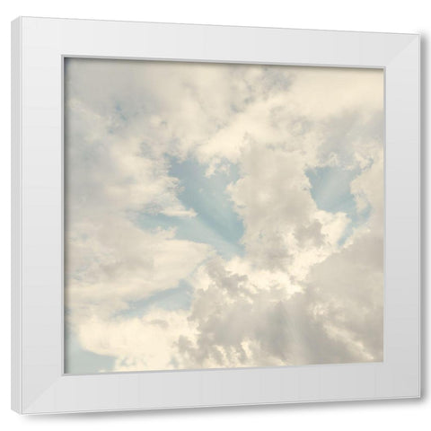 Heavens View White Modern Wood Framed Art Print by Prime, Marcus