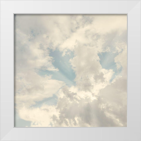 Heavens View White Modern Wood Framed Art Print by Prime, Marcus
