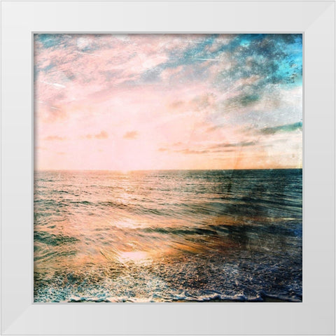 Relaxing Titan 1 White Modern Wood Framed Art Print by Prime, Marcus