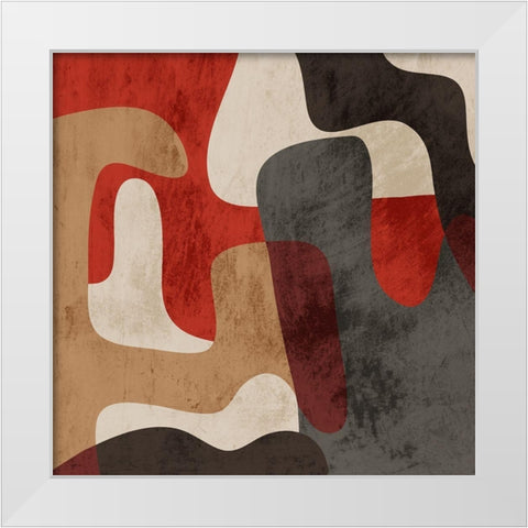 Distracted Beauty 2 White Modern Wood Framed Art Print by Prime, Marcus