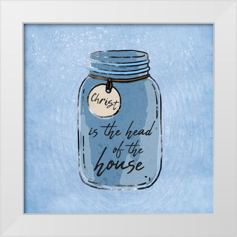 Faith Jar 2 White Modern Wood Framed Art Print by Prime, Marcus