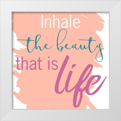 Retro Life 1 White Modern Wood Framed Art Print by Prime, Marcus