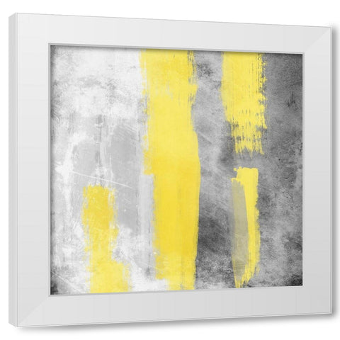 Shinning Shuffle 1 White Modern Wood Framed Art Print by Prime, Marcus