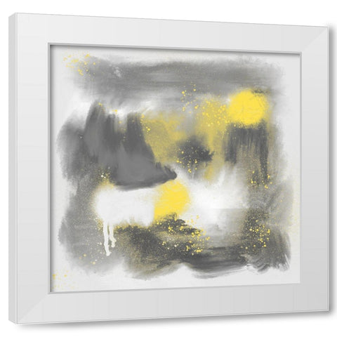 Spotty Illumination 1 White Modern Wood Framed Art Print by Prime, Marcus