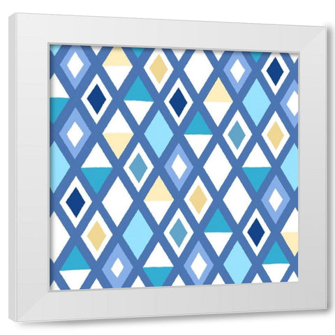 Geometric Passion 1 White Modern Wood Framed Art Print by Prime, Marcus
