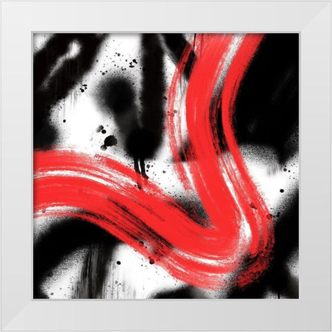 Urban Chaos 4 White Modern Wood Framed Art Print by Prime, Marcus