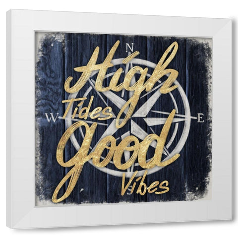 Good Vibes 1 White Modern Wood Framed Art Print by Prime, Marcus