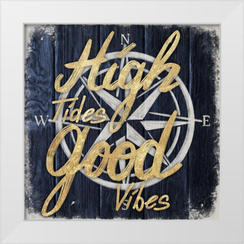 Good Vibes 1 White Modern Wood Framed Art Print by Prime, Marcus