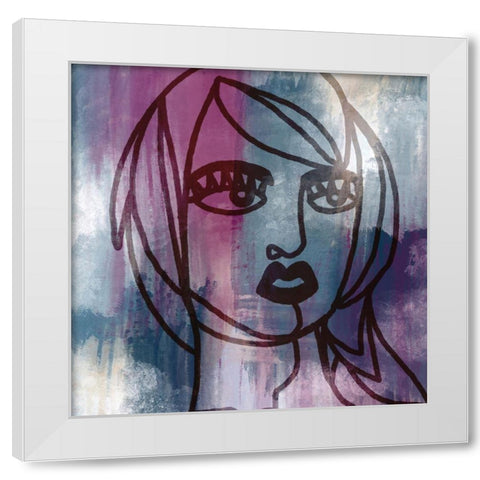 Mademoiselle 1 White Modern Wood Framed Art Print by Prime, Marcus
