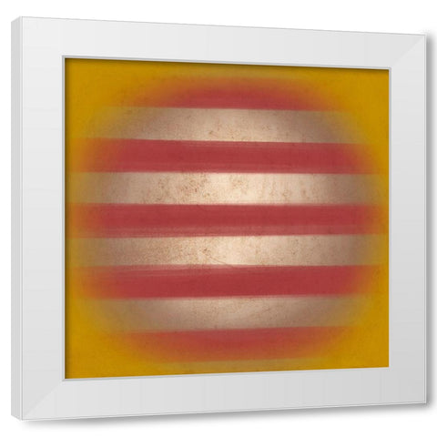 Blurred Line View 1 White Modern Wood Framed Art Print by Prime, Marcus