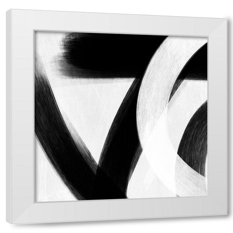 Abstract Statements 6 White Modern Wood Framed Art Print by Prime, Marcus