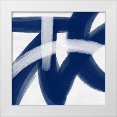 Indigo Statements 2 White Modern Wood Framed Art Print by Prime, Marcus