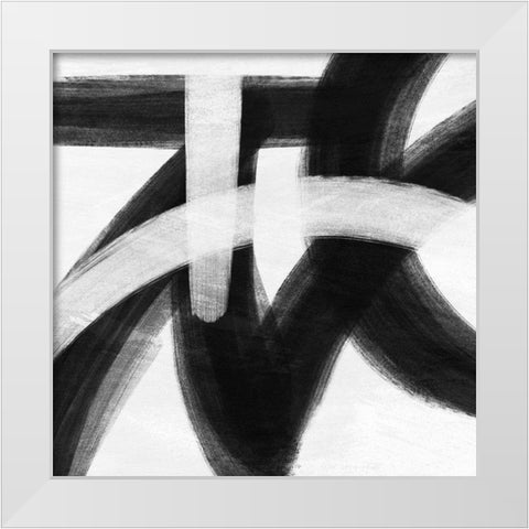 Abstract Statements 8 White Modern Wood Framed Art Print by Prime, Marcus