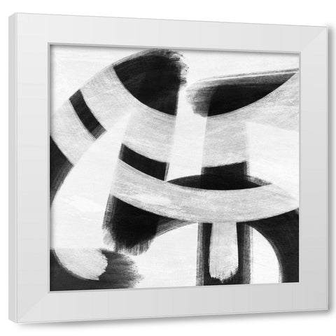 Abstract Statements 9 White Modern Wood Framed Art Print by Prime, Marcus