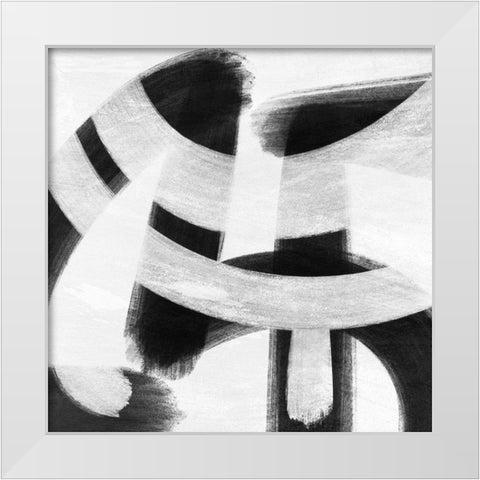 Abstract Statements 9 White Modern Wood Framed Art Print by Prime, Marcus