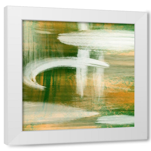 Jade Sunset 1 White Modern Wood Framed Art Print by Prime, Marcus