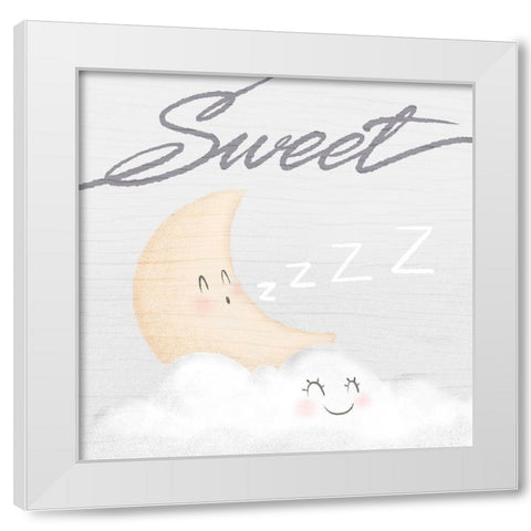 Sweet Dreams 1 White Modern Wood Framed Art Print by Prime, Marcus