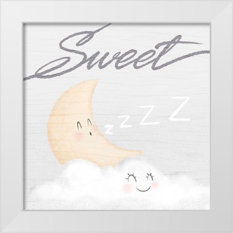 Sweet Dreams 1 White Modern Wood Framed Art Print by Prime, Marcus