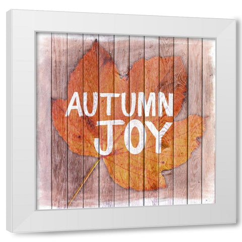 Autumn Joy 1 White Modern Wood Framed Art Print by Prime, Marcus