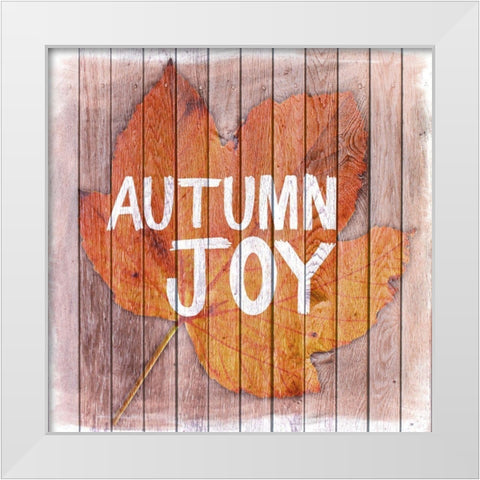 Autumn Joy 1 White Modern Wood Framed Art Print by Prime, Marcus