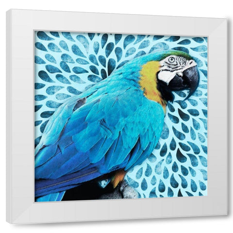 Tropical Views White Modern Wood Framed Art Print by Prime, Marcus