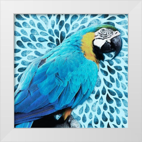 Tropical Views White Modern Wood Framed Art Print by Prime, Marcus