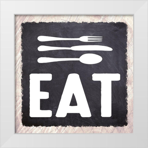 Farmhouse Eats White Modern Wood Framed Art Print by Prime, Marcus