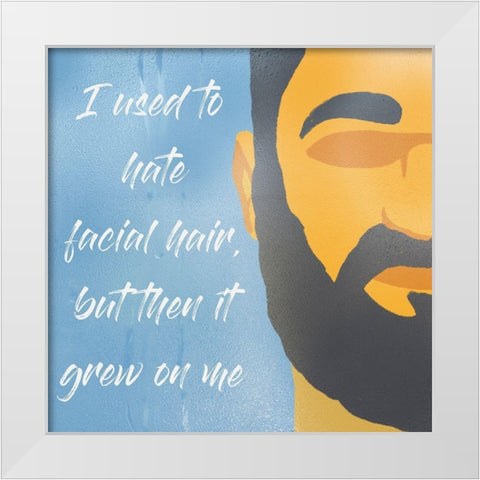 Hair Growth 1 White Modern Wood Framed Art Print by Prime, Marcus