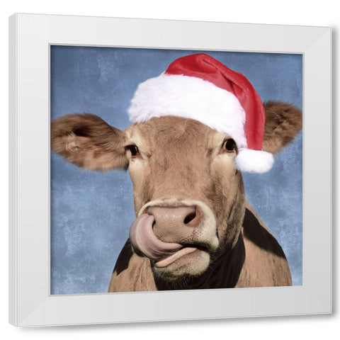 Christmas Stud White Modern Wood Framed Art Print by Prime, Marcus