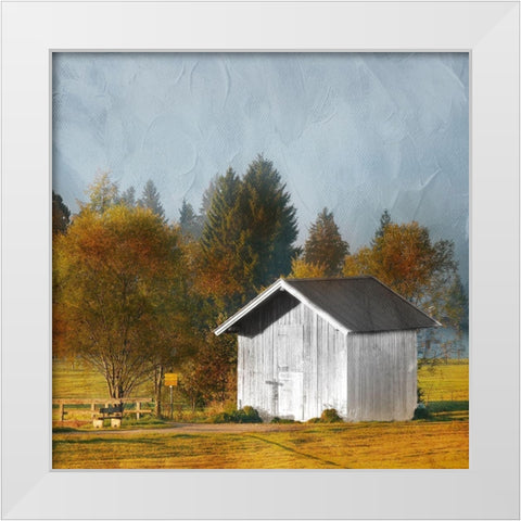 Relaxing Getaway White Modern Wood Framed Art Print by Prime, Marcus