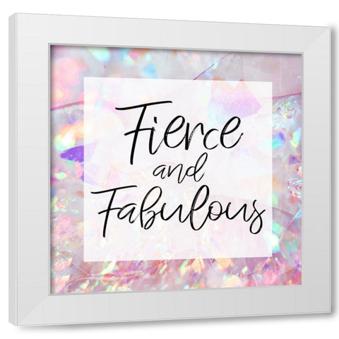 Fierce Gems 1 White Modern Wood Framed Art Print by Prime, Marcus