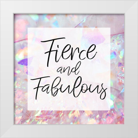 Fierce Gems 1 White Modern Wood Framed Art Print by Prime, Marcus