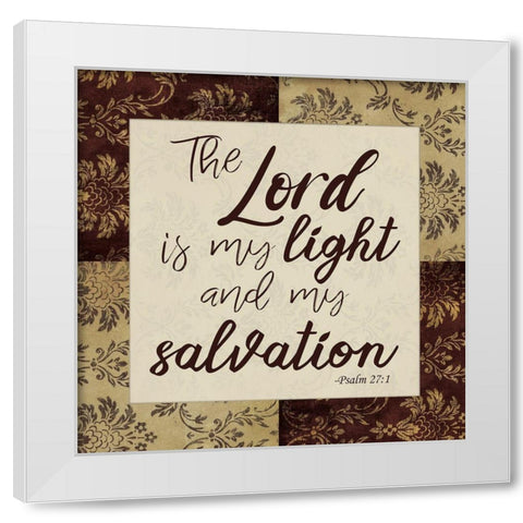 My Salvation White Modern Wood Framed Art Print by Prime, Marcus