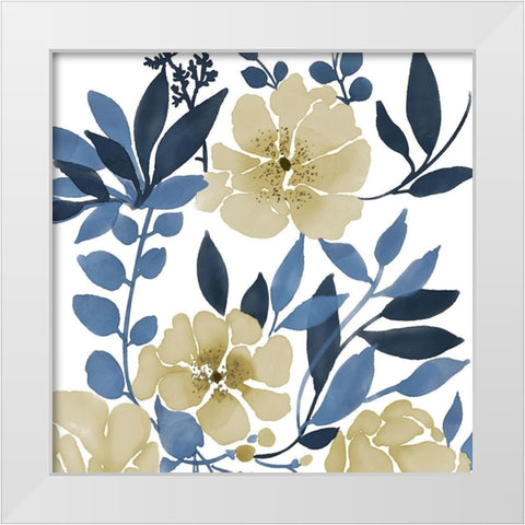 Mid Day Bouquet 1 White Modern Wood Framed Art Print by Prime, Marcus