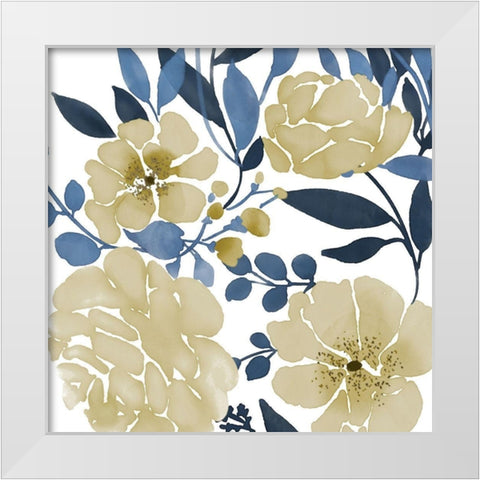 Mid Day Bouquet 2 White Modern Wood Framed Art Print by Prime, Marcus