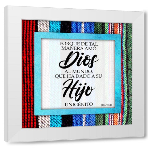 Hijo Unigenito White Modern Wood Framed Art Print by Prime, Marcus