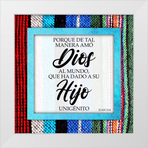 Hijo Unigenito White Modern Wood Framed Art Print by Prime, Marcus