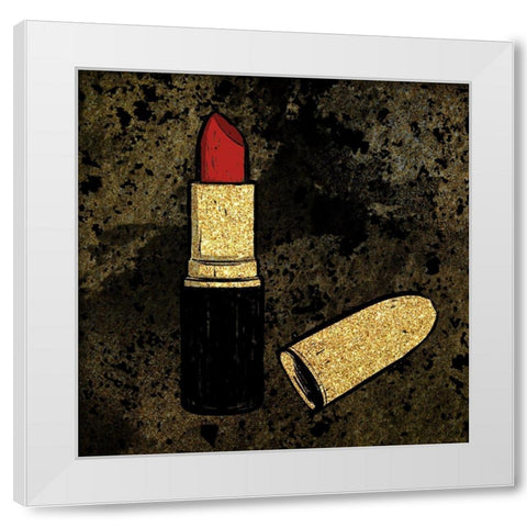 Beauty Maker White Modern Wood Framed Art Print by Prime, Marcus