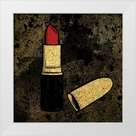 Beauty Maker White Modern Wood Framed Art Print by Prime, Marcus