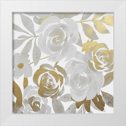 Delightful Bunch 1 White Modern Wood Framed Art Print by Prime, Marcus