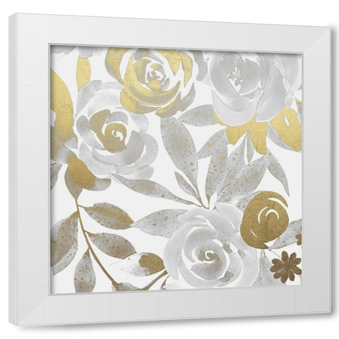 Delightful Bunch 2 White Modern Wood Framed Art Print by Prime, Marcus