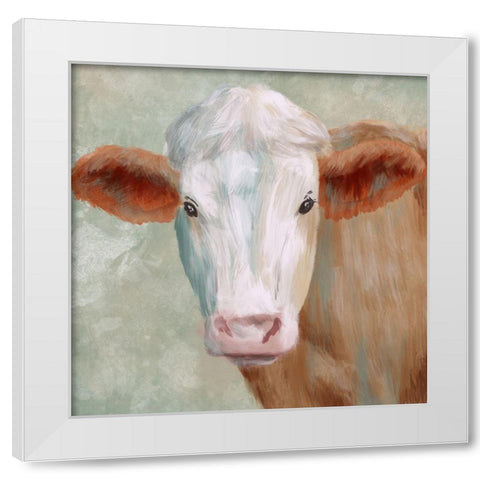 Field Friend 1 White Modern Wood Framed Art Print by Prime, Marcus