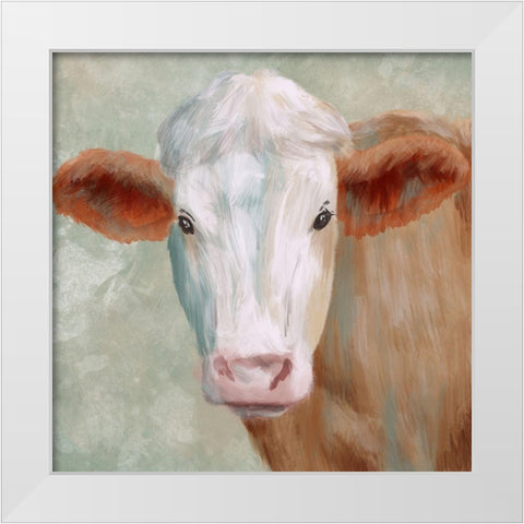Field Friend 1 White Modern Wood Framed Art Print by Prime, Marcus