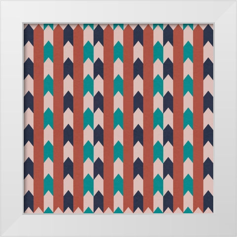 Rise Up White Modern Wood Framed Art Print by Prime, Marcus
