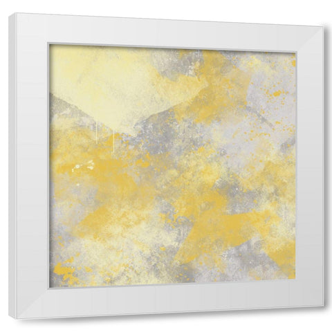 Sunshine And Streaks White Modern Wood Framed Art Print by Prime, Marcus